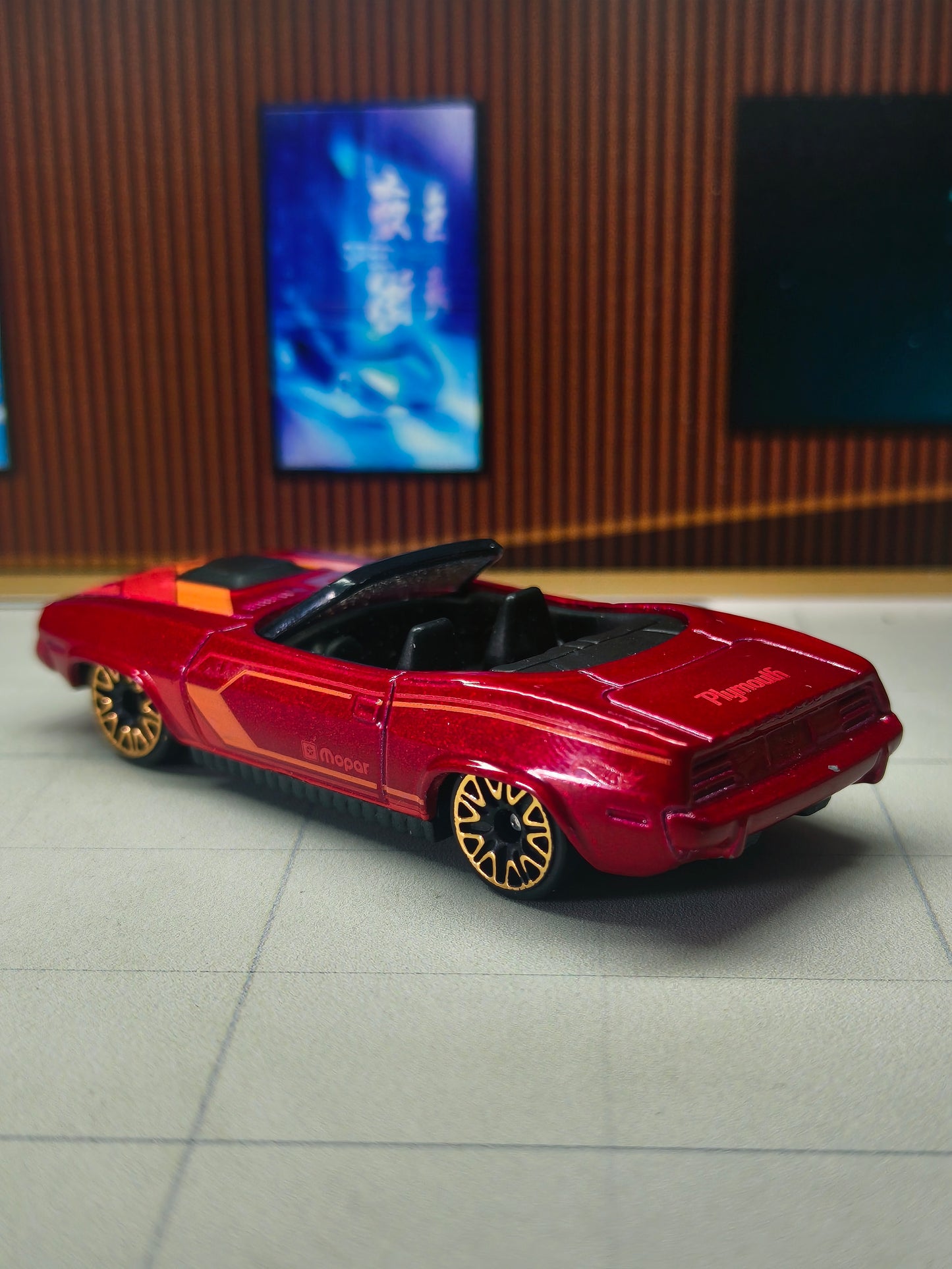 Hot wheels '70 Plymouth Barracuda