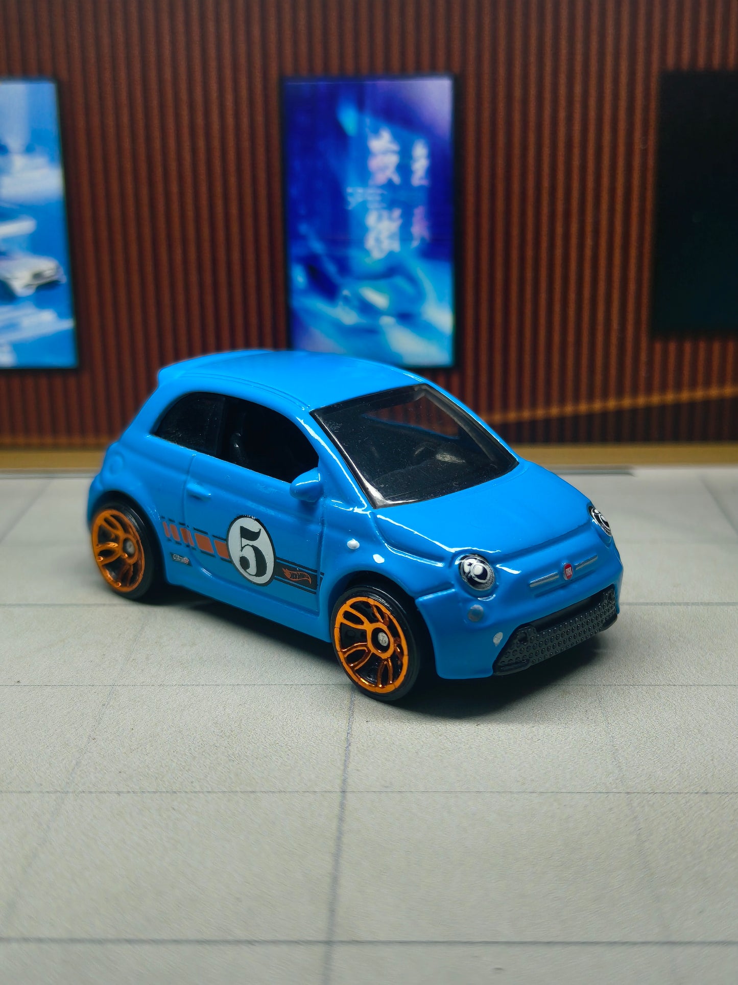 Hot wheels Fiat 500e