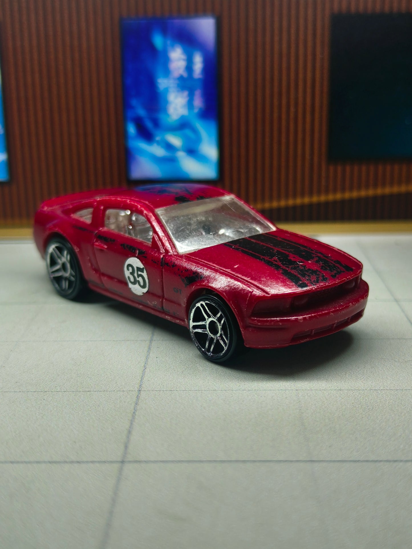 Hot wheels 2005 Ford Mustang GT 2008 Color Shifter