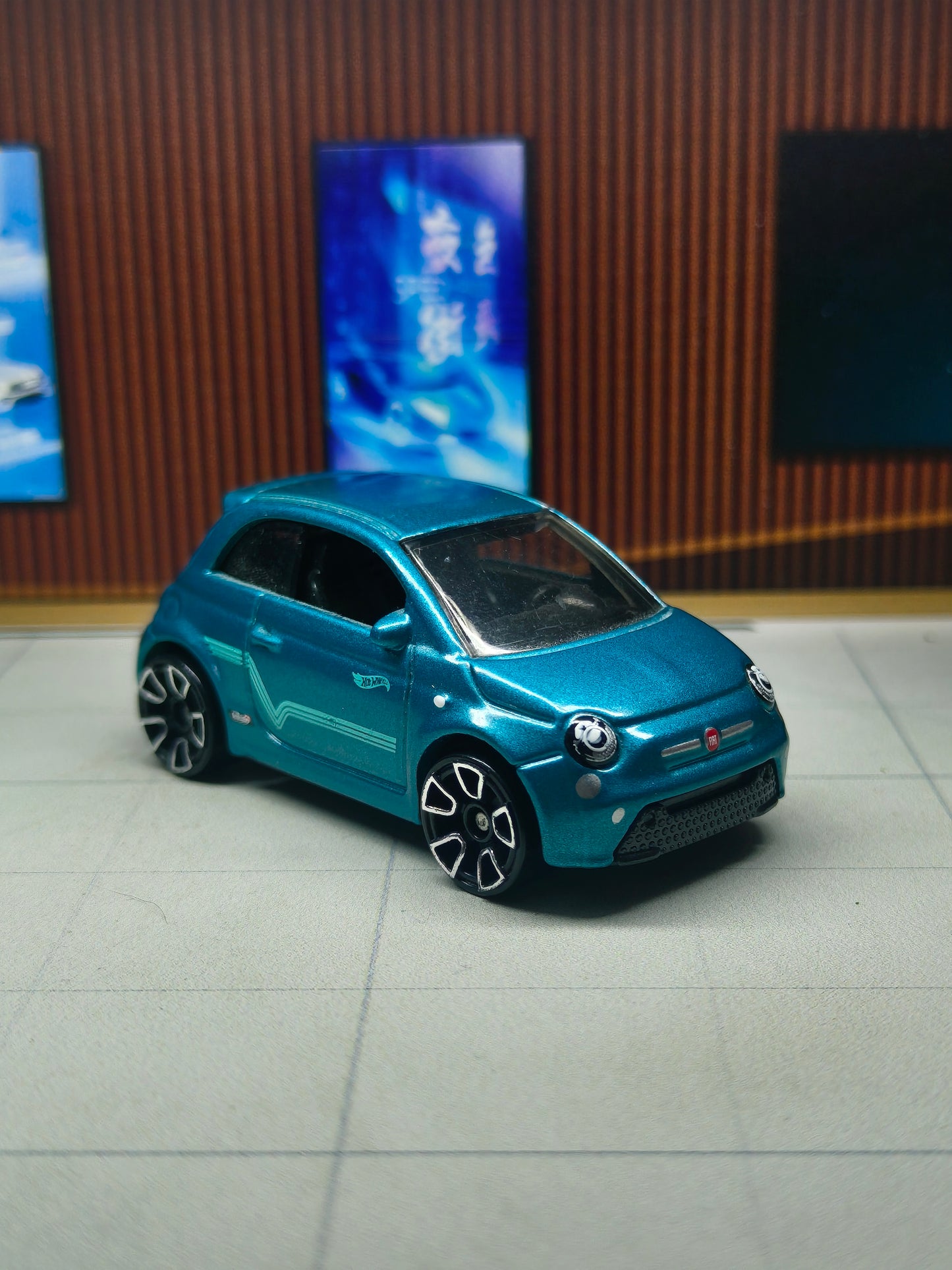 Hot wheels Fiat 500e