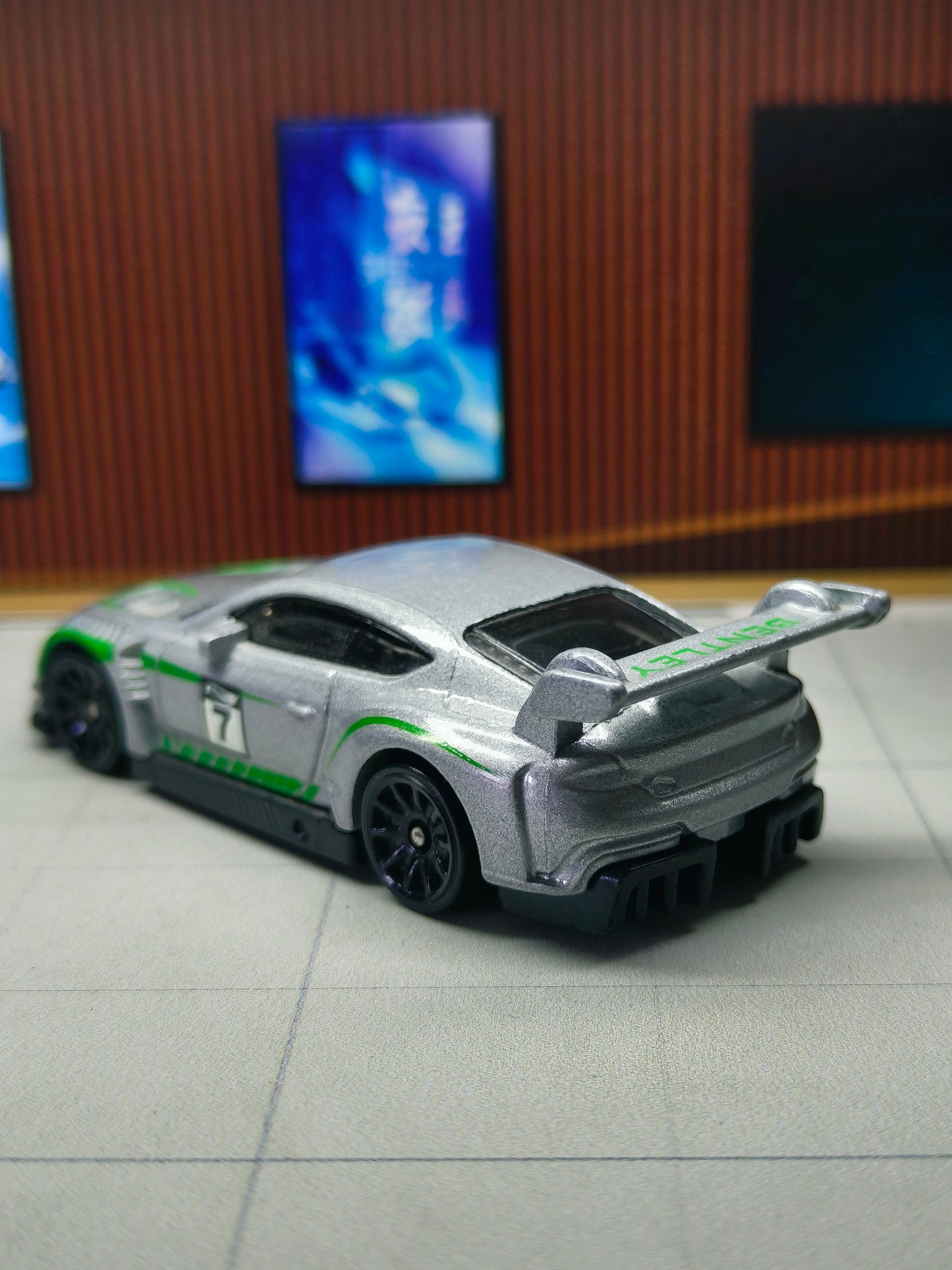 Hot wheels 2018 Bentley Continental GT3
