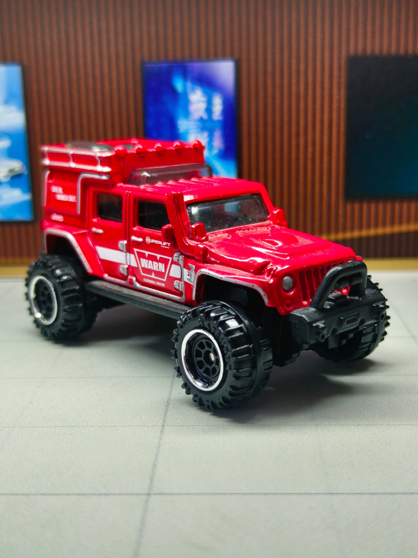 Matchbox Jeep Wrangler Superlift