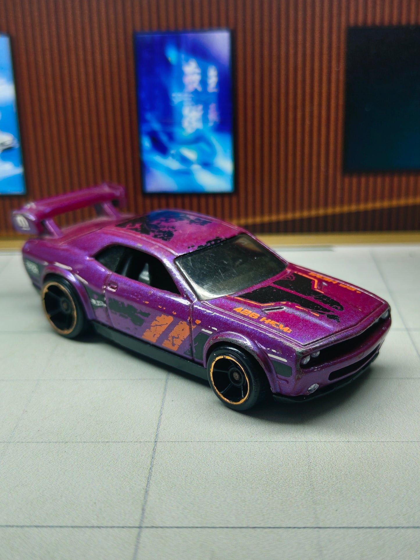 Hot wheels Dodge Challenger Drift Car
