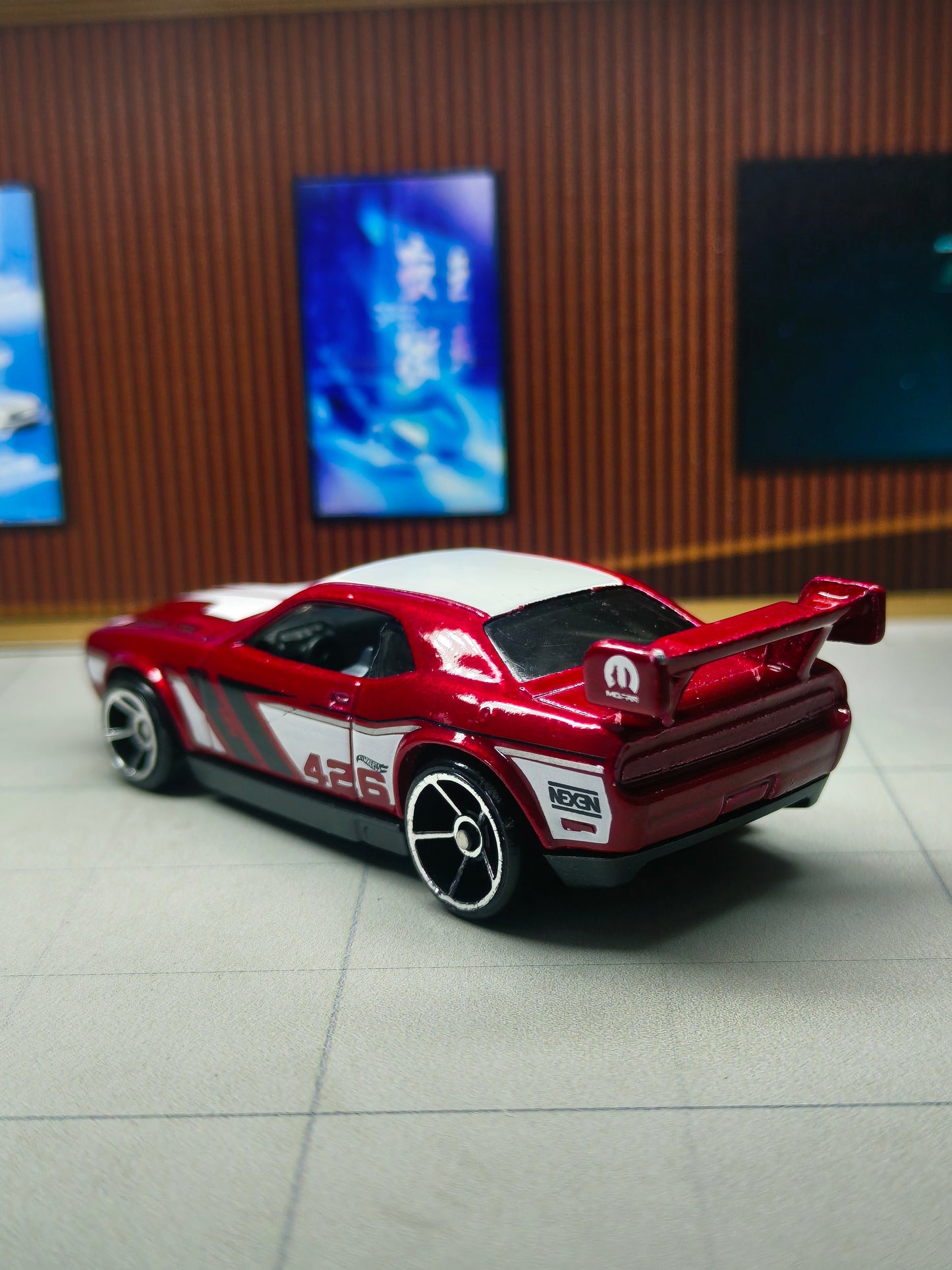 Hot wheels Dodge Challenger Drift Car