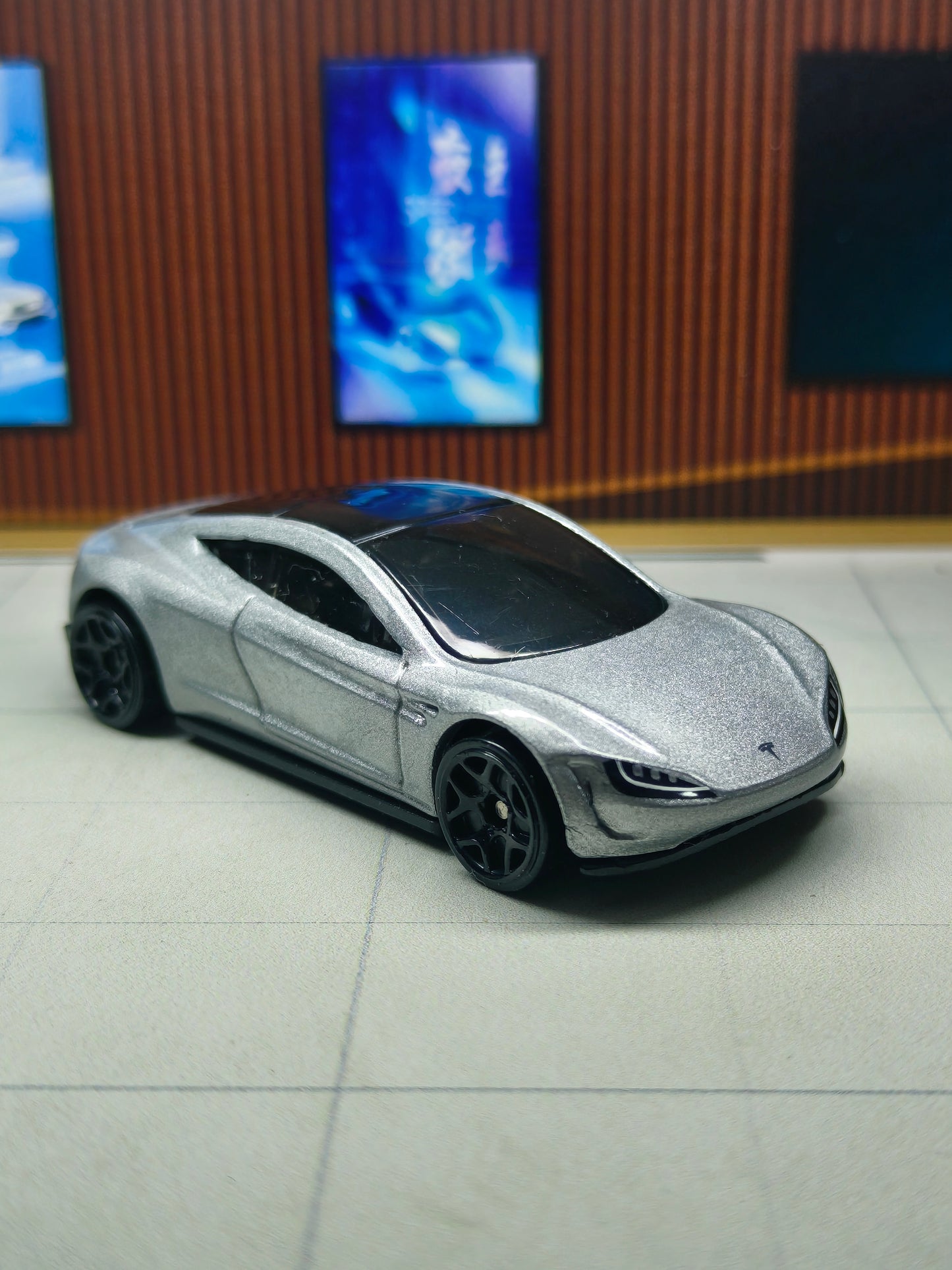 Hot wheels Tesla Roadster