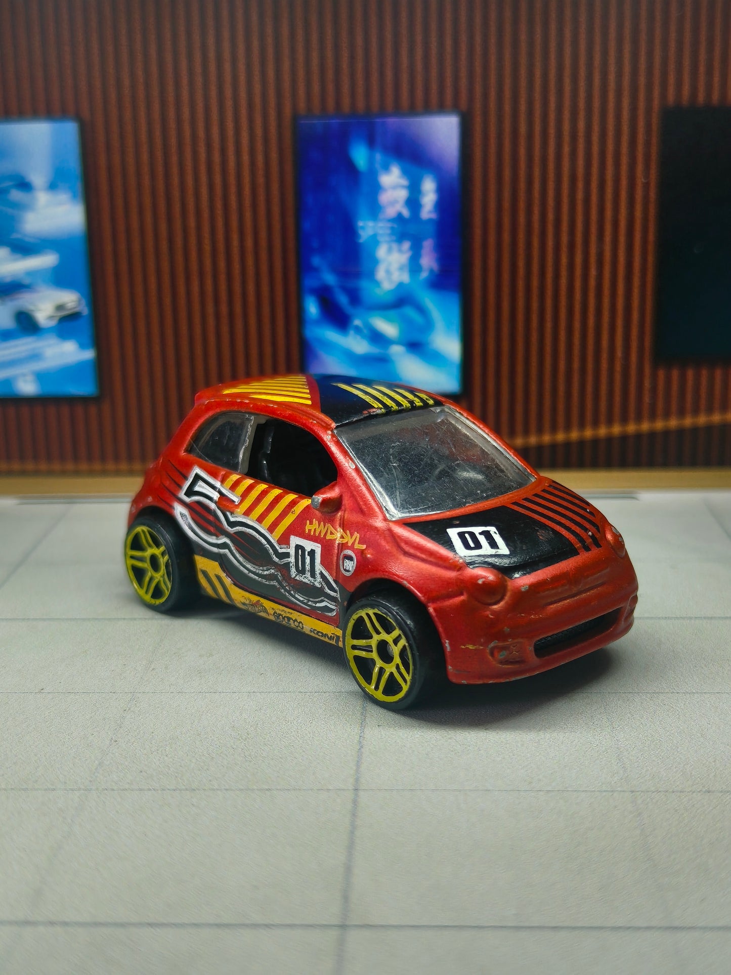 Hot wheels Fiat 500