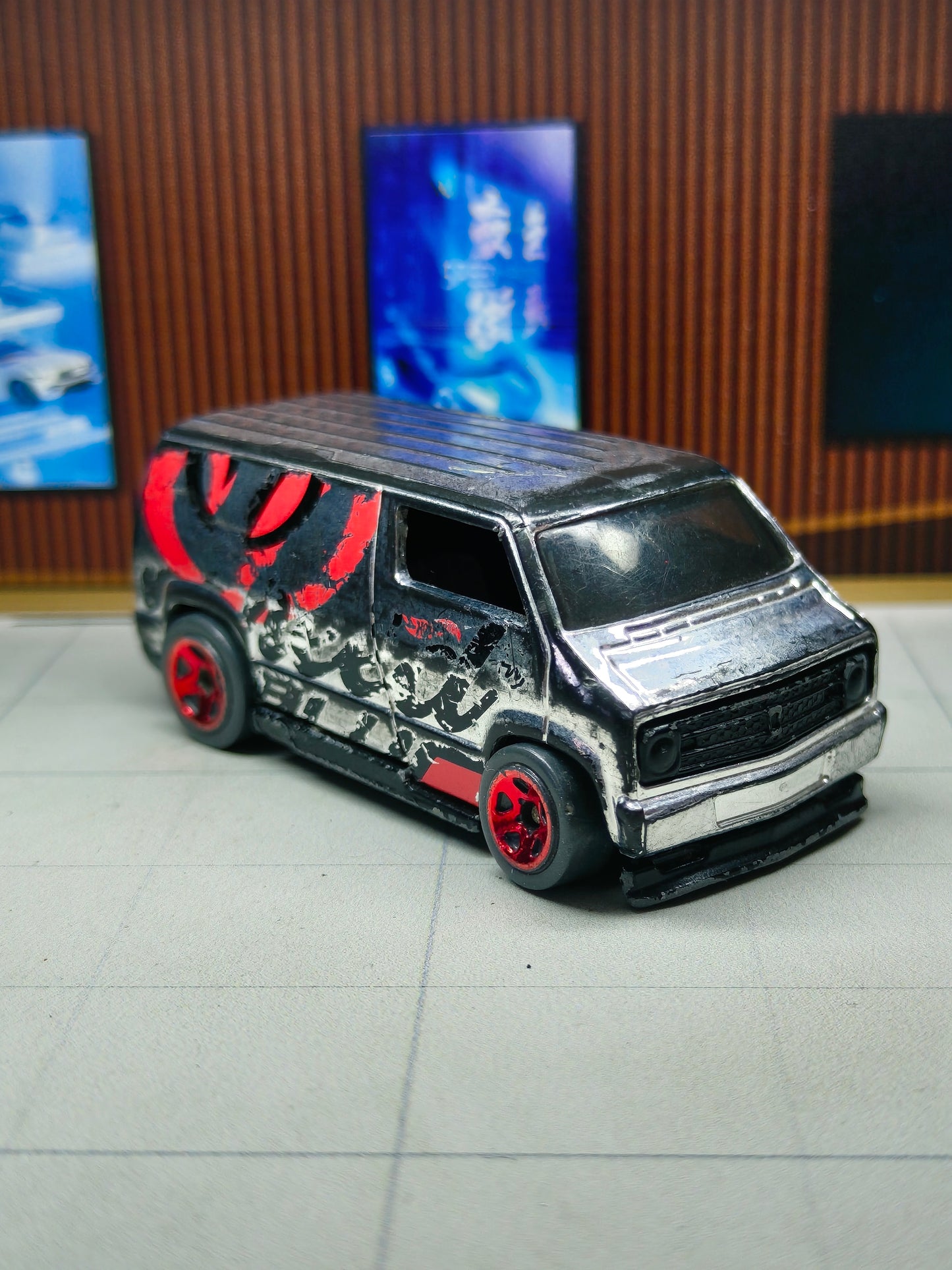 Hot wheels Custom '77 Dodge Van