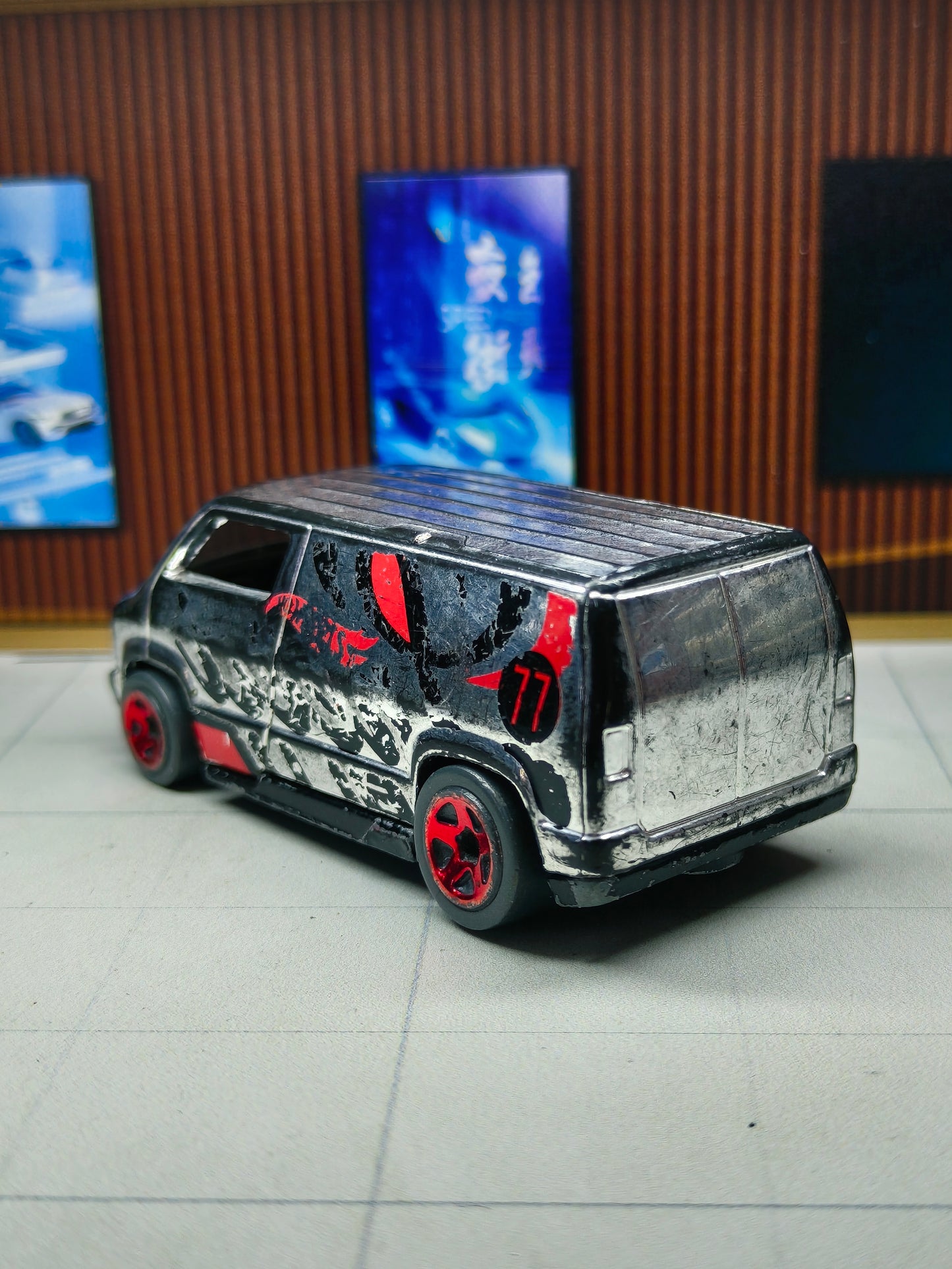 Hot wheels Custom '77 Dodge Van