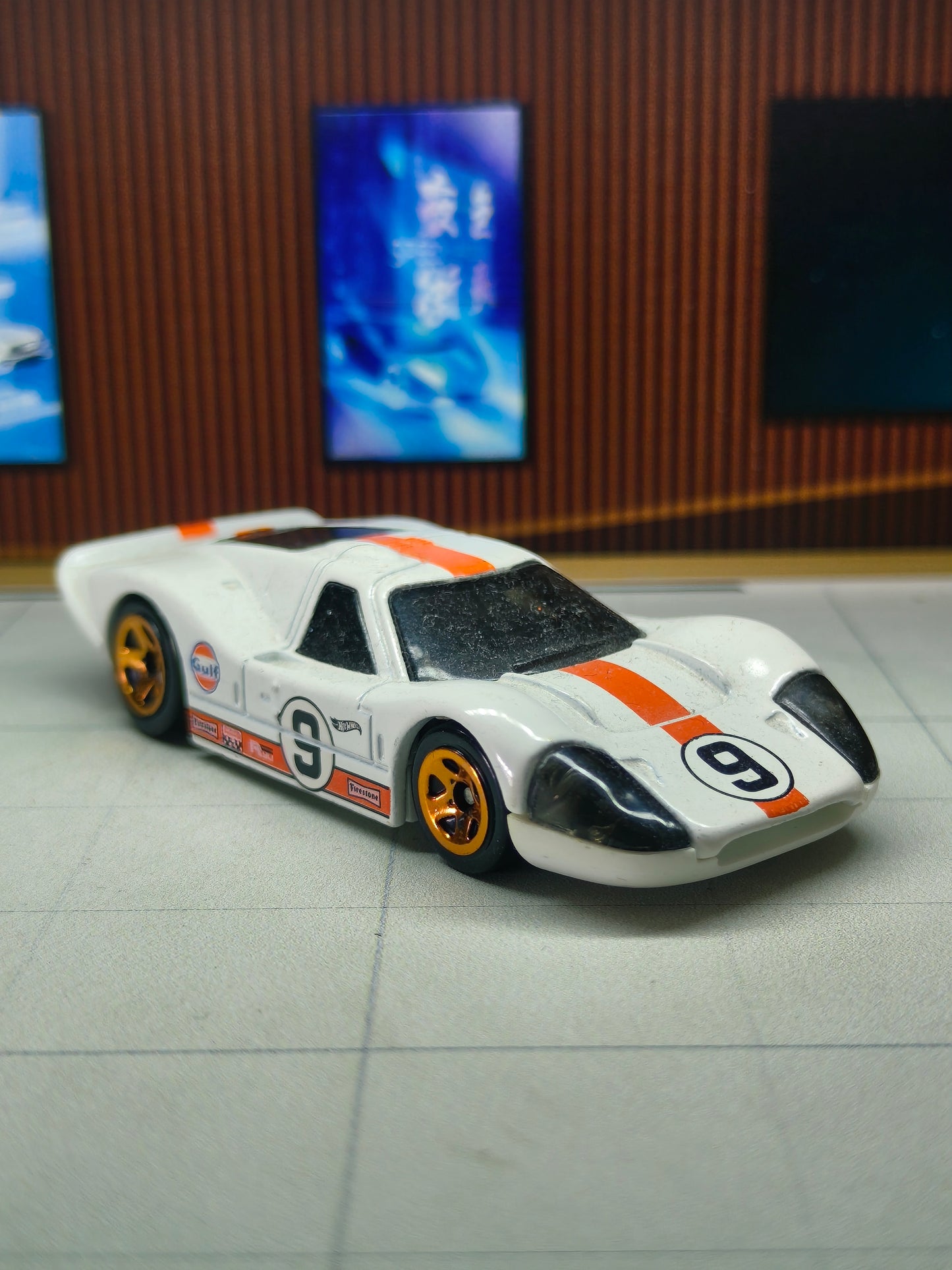 Hot wheels '67 Ford GT 40 Mk IV