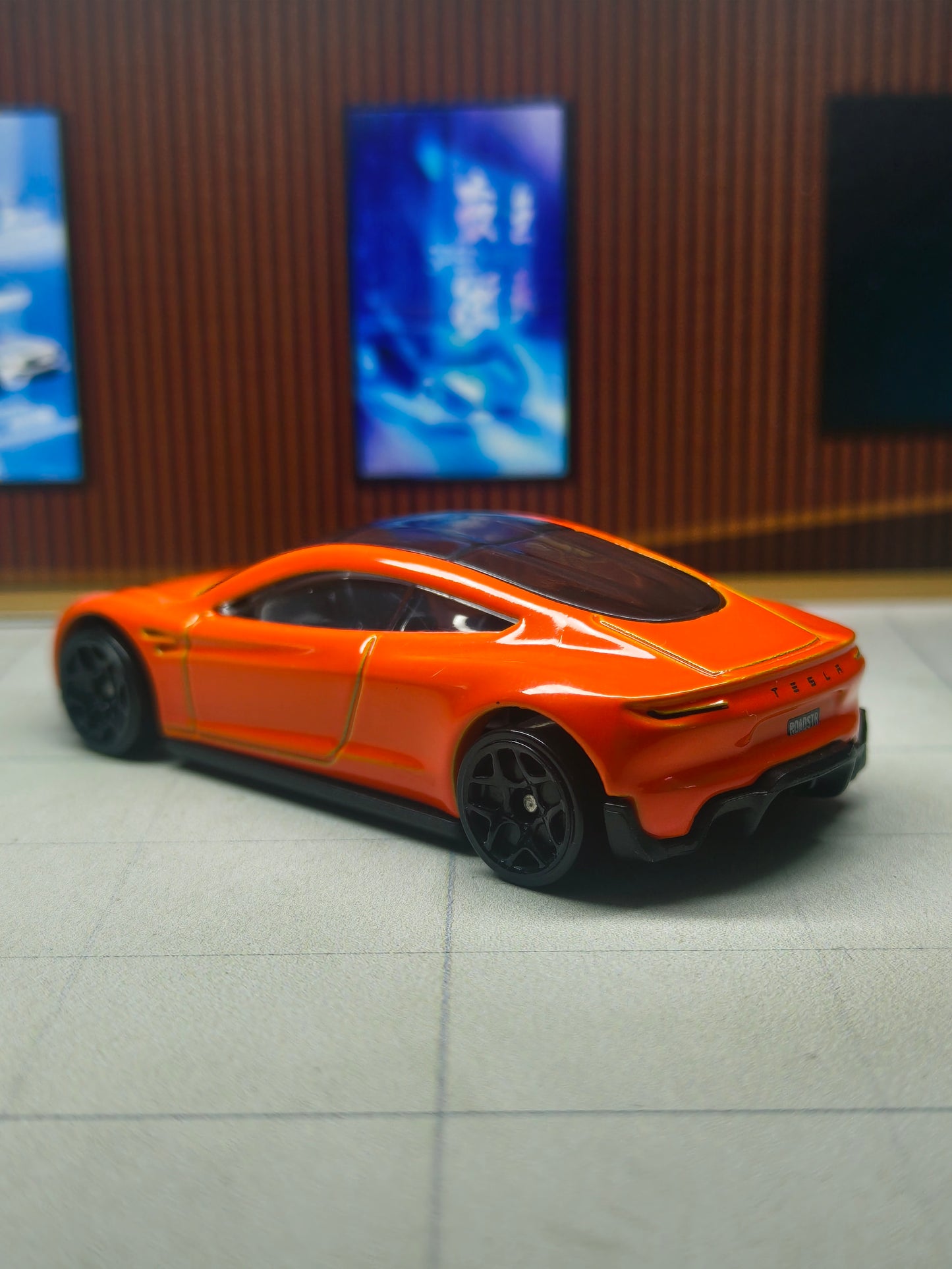 Hot wheels Tesla Roadster