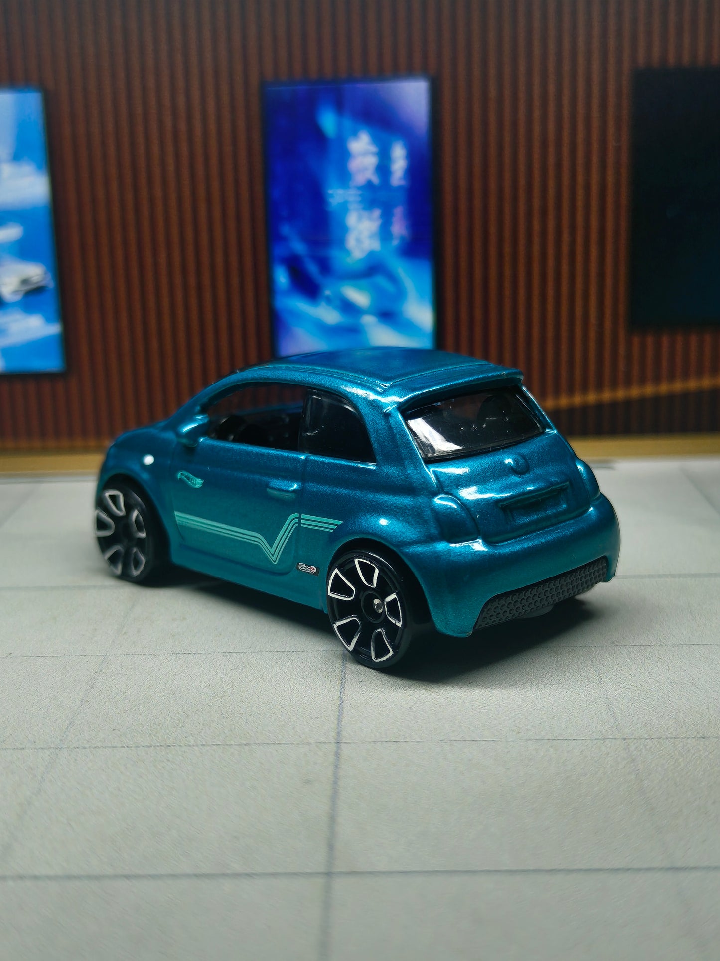 Hot wheels Fiat 500e