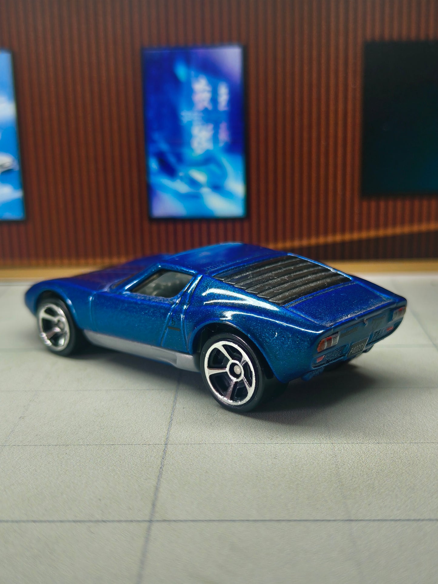 Hot wheels '71 Lamborghini Miura SV