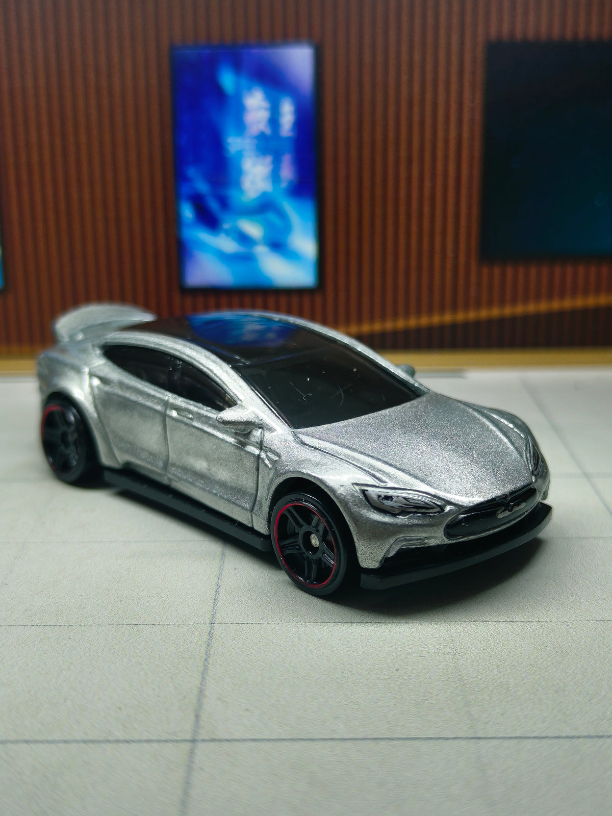 Hot wheels Tesla Model S