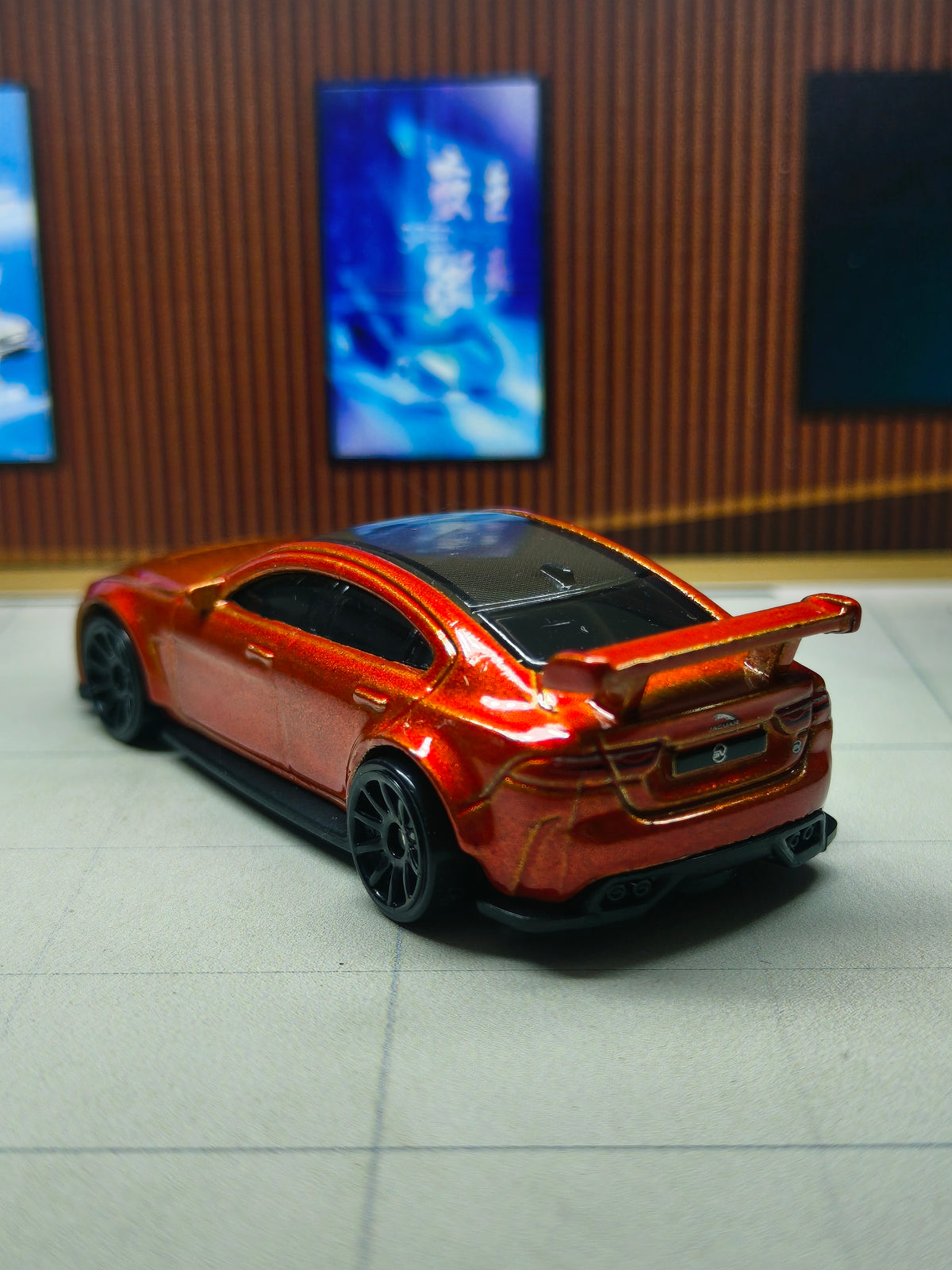 Hot wheels Jaguar XE SV Project 8