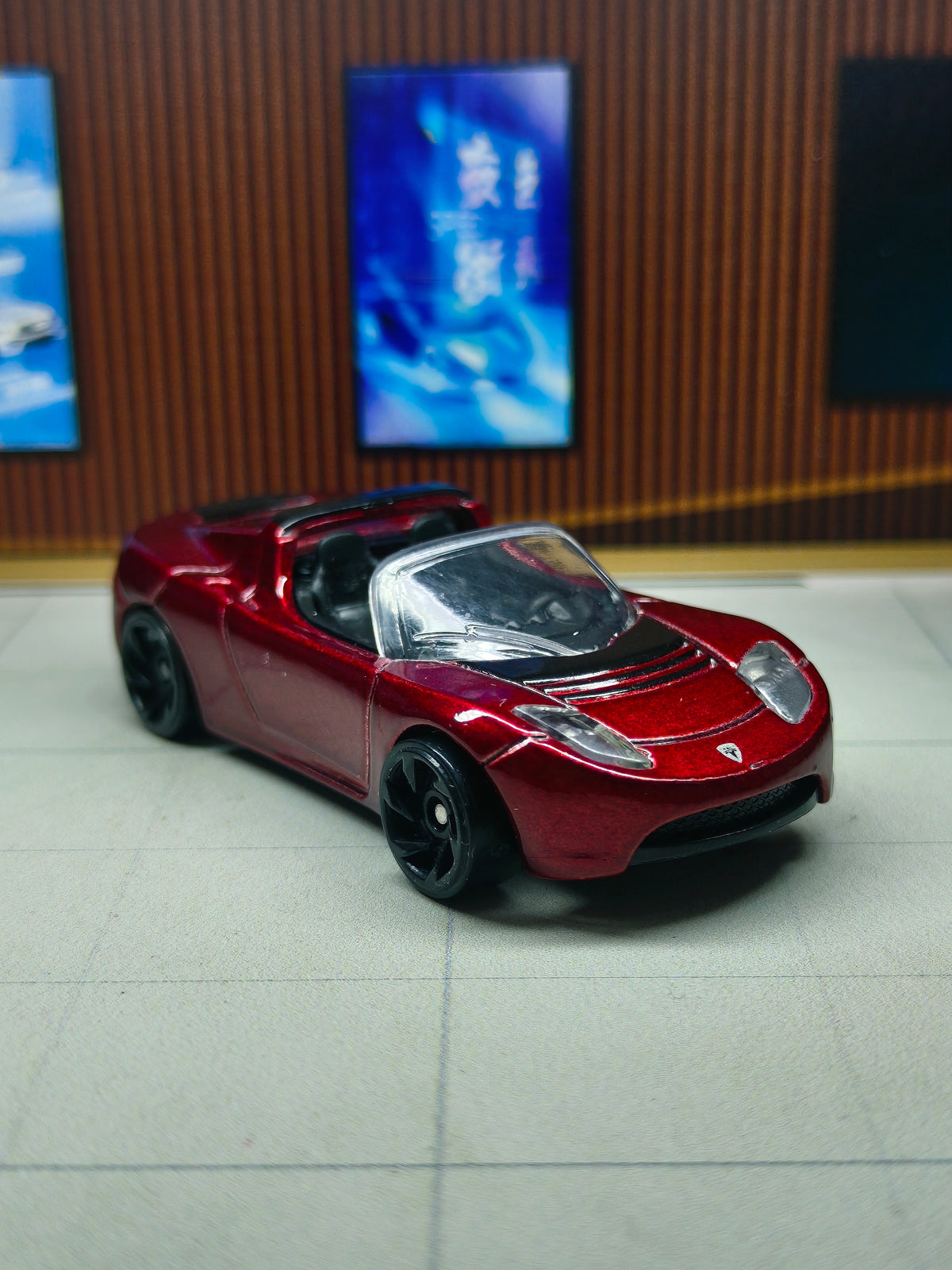 Hot wheels Tesla Roadster