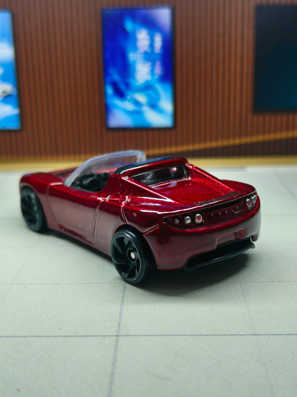 Hot wheels Tesla Roadster