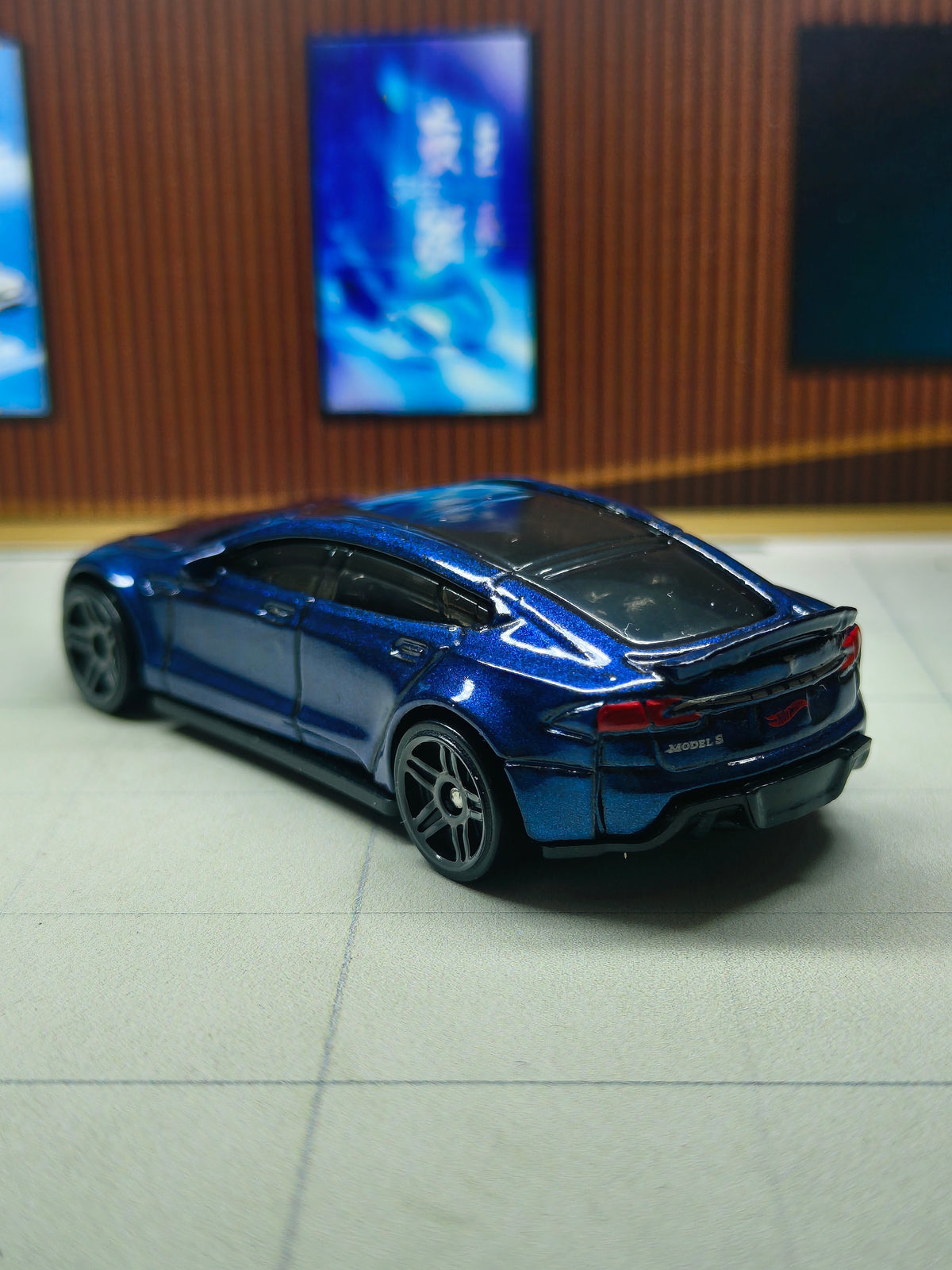 Hot wheels Tesla Model S