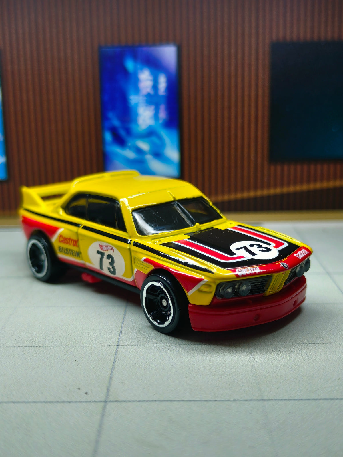 Hot wheels '73 BMW 3.0 CSL Race Car