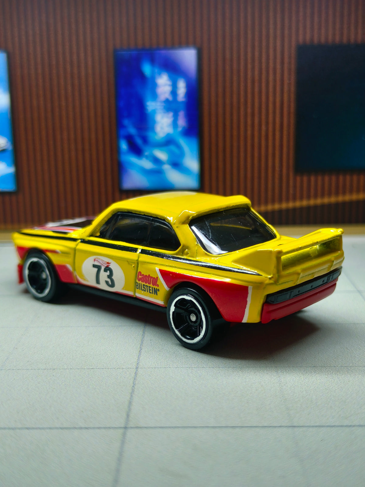 Hot wheels '73 BMW 3.0 CSL Race Car